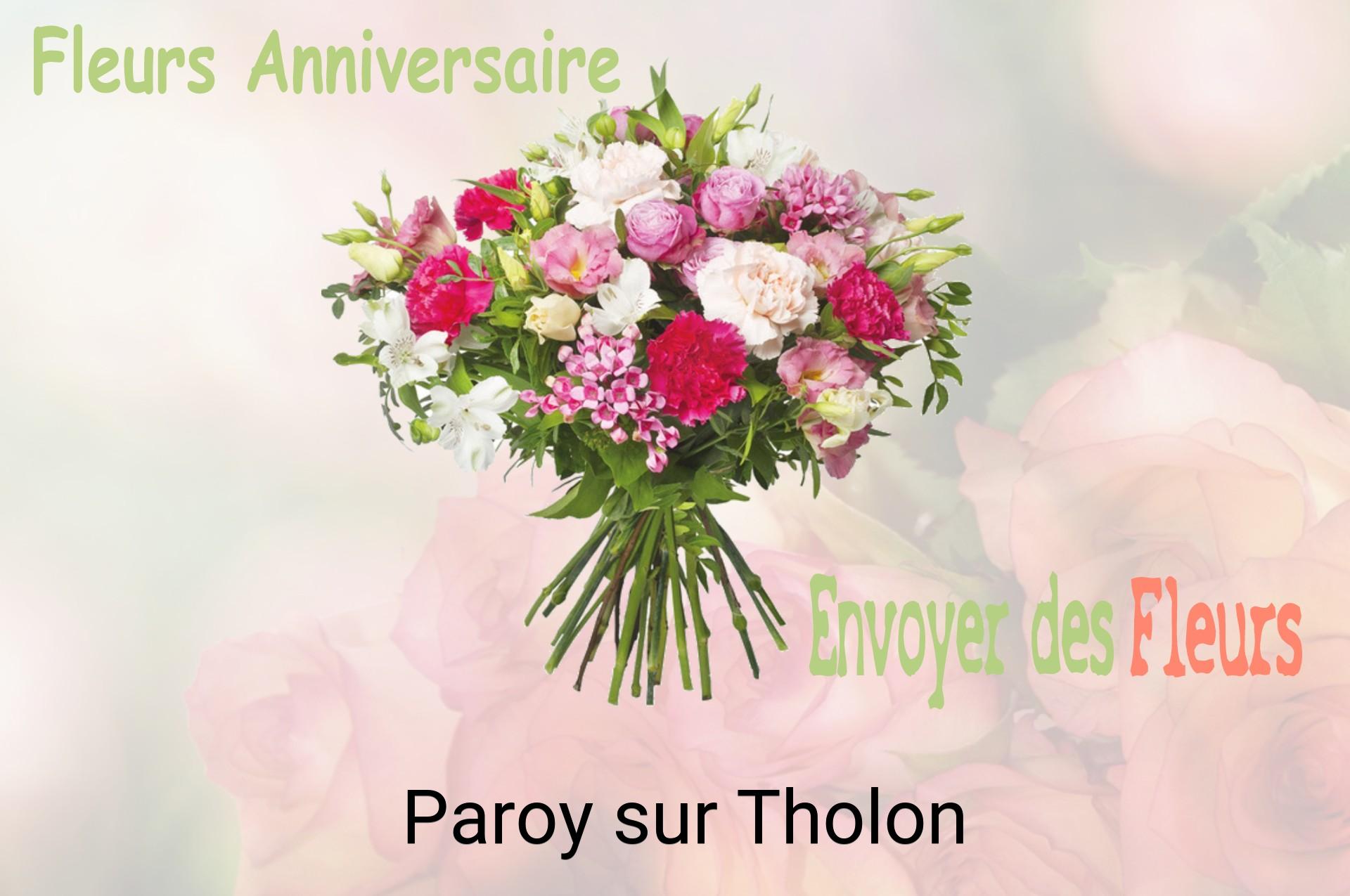 Bouquet de fleurs d’anniversaire livré à Paroy-sur-Tholon