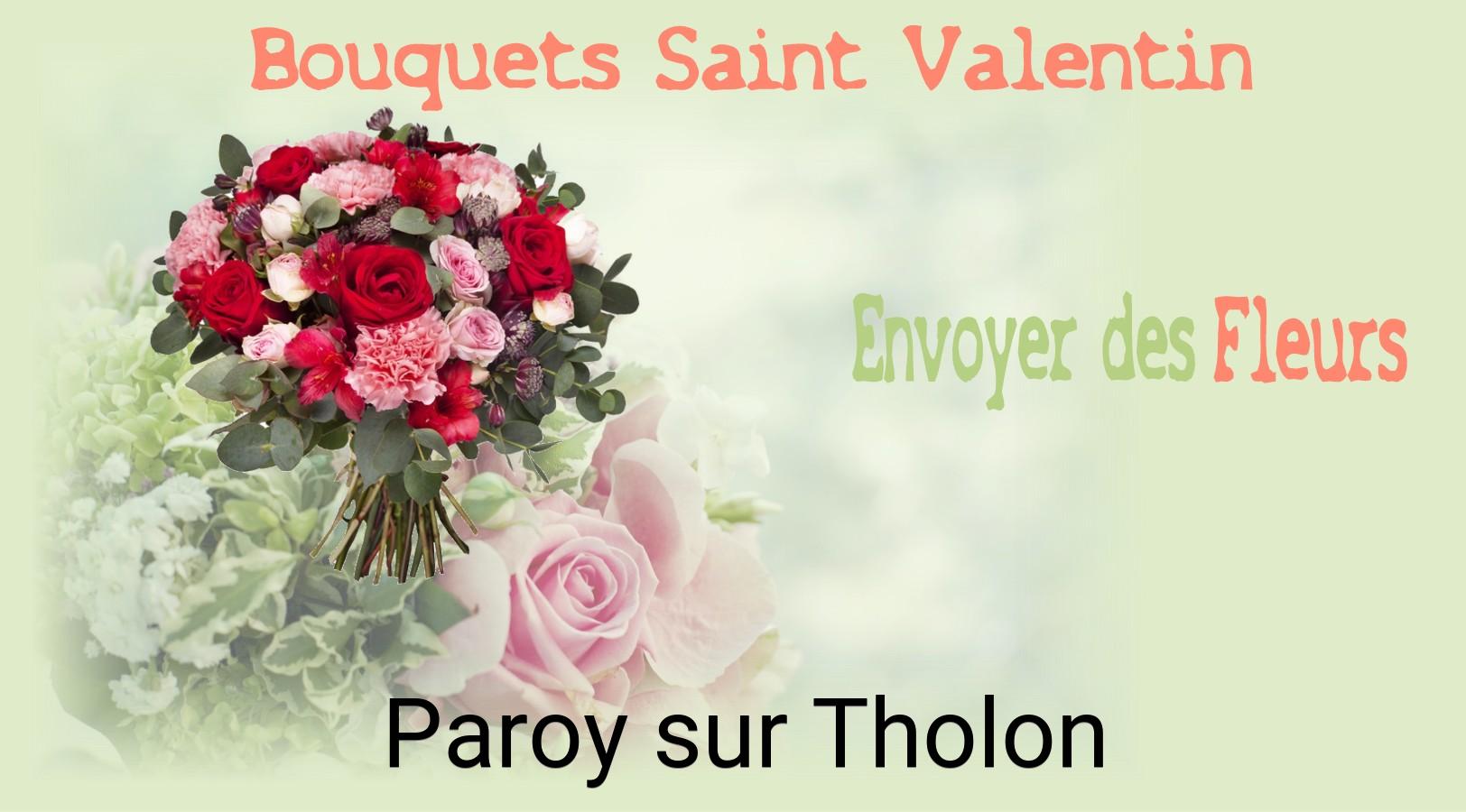 Roses de Saint-Valentin livrées à Paroy-sur-Tholon